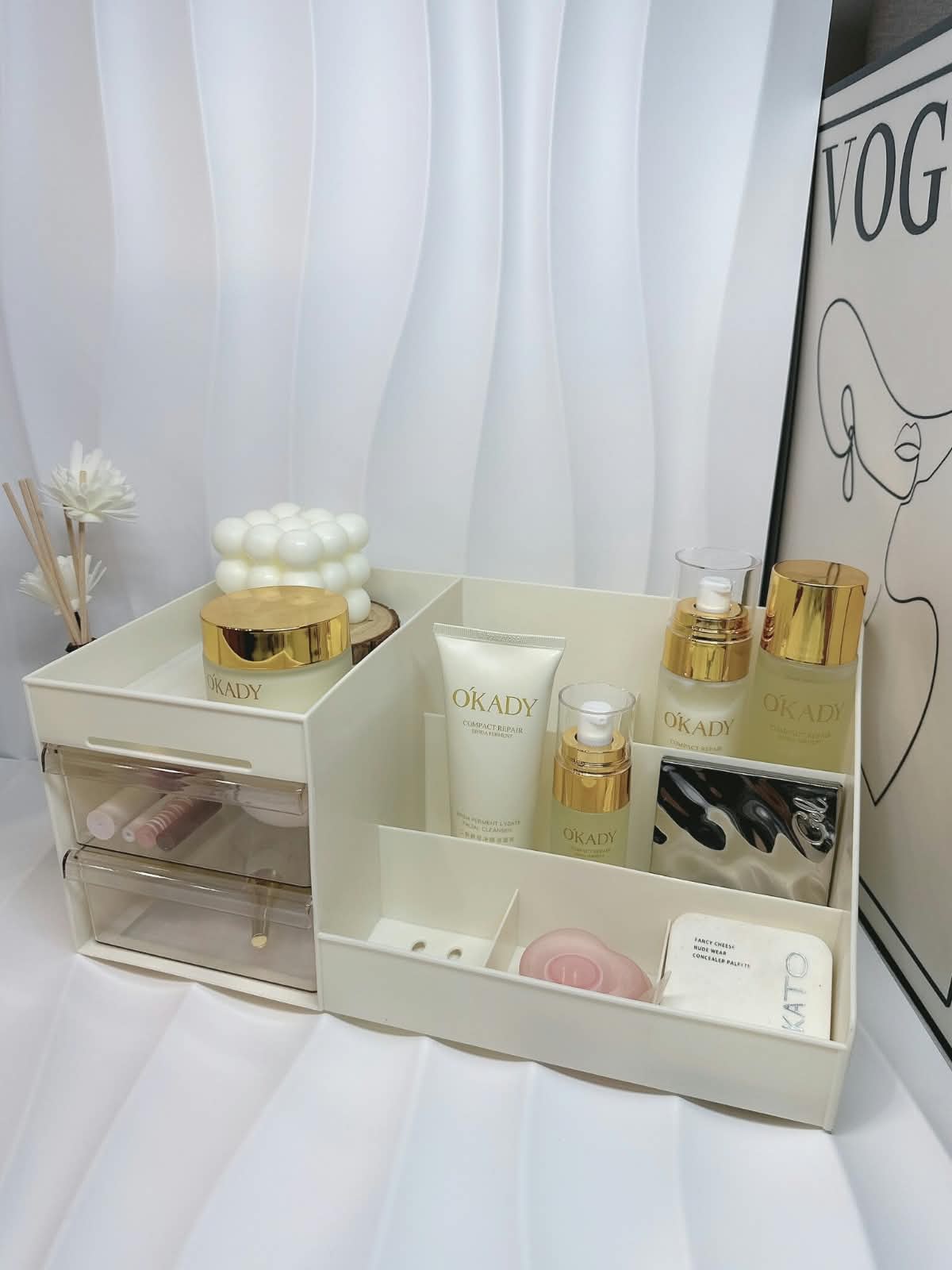 Desktop Cosmetic Organizer